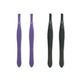 thumbnail image 1 of FACEGA 4Pcs Tweezers,Premium Stainless Steel Construction Lash Tweezers,Spray Painted Finish Tweezer,Style2, 1 of 3