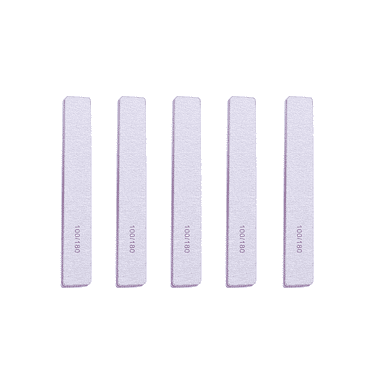 FACEGA 5 Pcs Nail File,Dual-Sided for Shaping and Polishing Nail Files and Buffers,Fatigue-Free Grip Fingernail Files,Style4