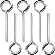 FACEGA 6 pcs Standard Hex Key Metal Hex Key Metal Hex Wrench Hex Door Key for Exit Devices