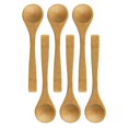 thumbnail image 1 of ACDANC 6Pcs Bamboo Spoon,Eco-Friendly Handcrafted Wooden Spoon,Multi-Functional Mini Spoon, 1 of 8