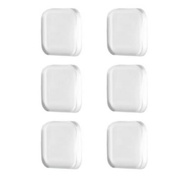 FACEGA 6Pcs Wall Protectors from Door Knobs Thickened Silicone Material Absorbs Shocks Door Stopper