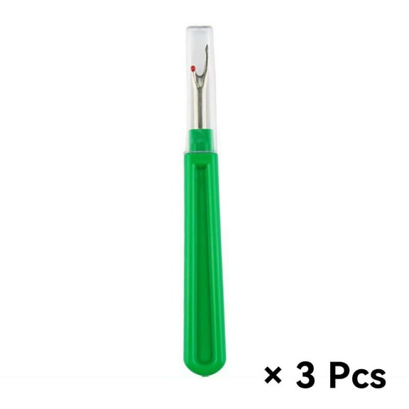 FACEGA 7 Pcs Seam Ripper,Warm Comfort Seam Rippers for Sewing,Adjustable Fit Sewing Kit,Green