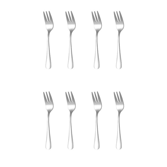 FACEGA 8Pcs Salad Forks,Dinner Forks,Pickle Fork
