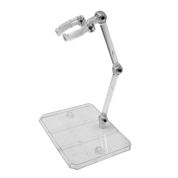 FACEGA Action Figure Stand,Adjustable Display Stand for Deadpool Action Figures,Acrylic Shelves for Toys