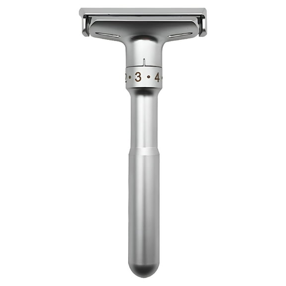FACEGA Adjustable Safety Razor Double Edge Classic Men's Shaving Mild to Aggressive Hair Removal Shaver Razor