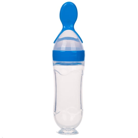 FACEGA Baby Spoons,Toddler Utensils,Baby Feeding Essentials,Blue