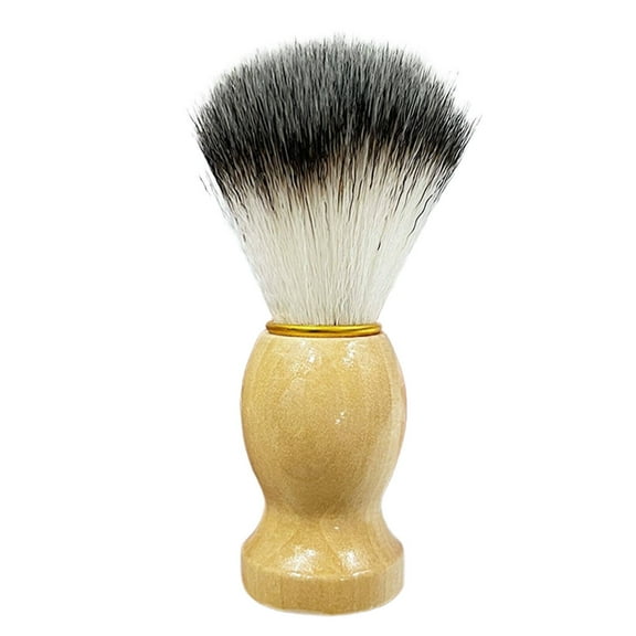 FACEGA Beard Brush for Men,Vintage Shaving Brush Shaving Brush,Soft Bristles Efficient Lather Shave Brush,Style1