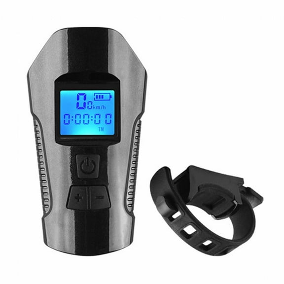 FACEGA Bicycle Speedometer,Easy Number Reading Cycling Computer,Multifunctional Compact Design Cadence Sensor,Black