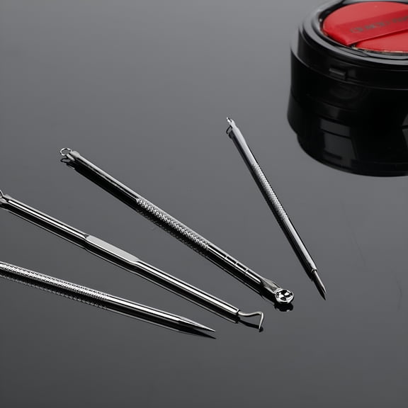 FACEGA Blackhead Remover Tool Kit, 5 Pcs Comedone Extractor for Facial Care