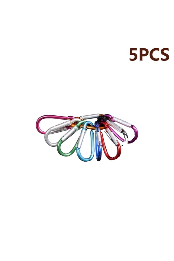 Carabiner Clip Smooth Without Edges Key Rings High Strength Material Water Proof Key Chain Rings,Multicolor