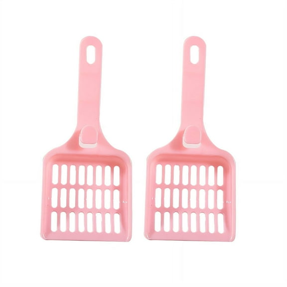 FACEGA Cat Litter Scoop Ergonomically Designed for Comfort Cat Litter Scooper 6Mm Hole Spacing Kitty Litter Box White