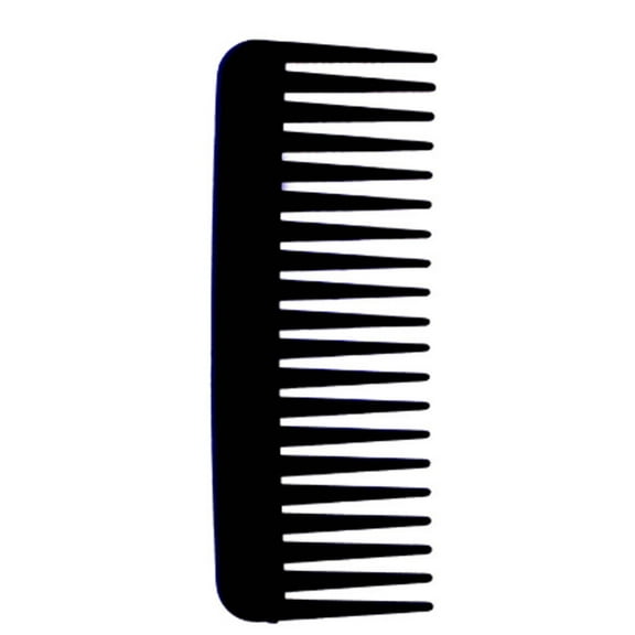 FACEGA Comb Handleless Hair Brush Portable Travel Mini Brush for Women and Men,Black