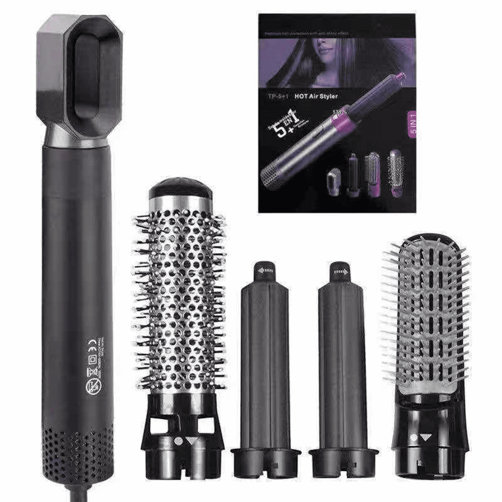 FACEGA Curling Iron 5 in 1 Multifunction Interchangeable Styling Hair