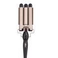 thumbnail image 1 of FACEGA Curly Hair Brush Flat Iron Curling Iron In one Air Straightener for Hair,Black Gold, 1 of 1