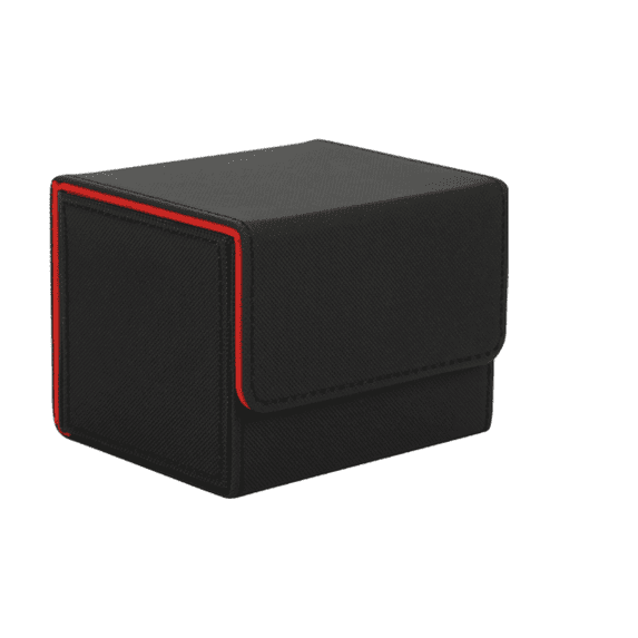 FACEGA Deck Box Magnetic Attraction Commander Deck Box Solid Color Card Box,Style 1