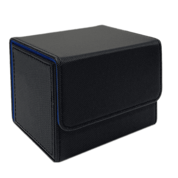 FACEGA Deck Box Magnetic Attraction Commander Deck Box Solid Color Card Box,Style 2