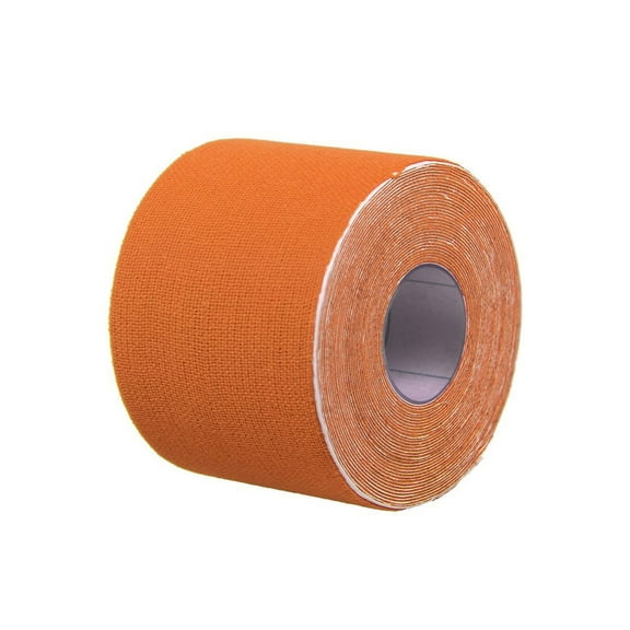 BESTSKY Kinesiology Tape Water-Resistant Athletic Tape,Elastic Sports Tape for Post-Workout Recovery and Injury Support,Orange