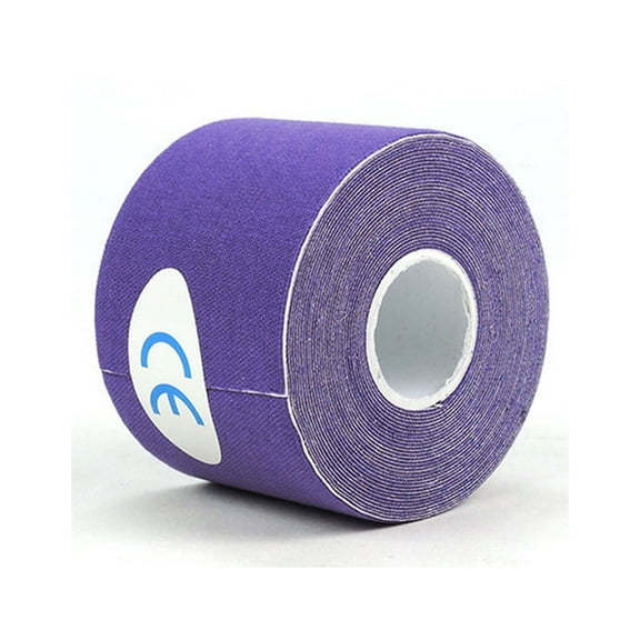BESTSKY Kinesiology Tape Elastic Muscle Support Athletic Tape,Waterproof Sweat-Resistant Sports Tape for Training and Recovery,Purple