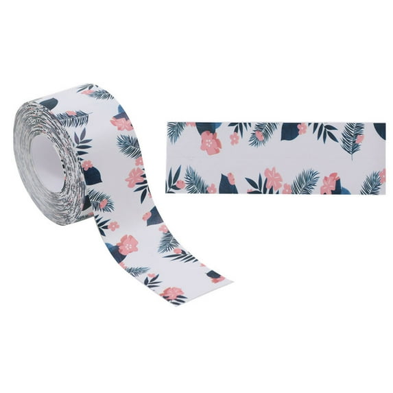 FACEGA Door Seal Strip for Door Frame,Front Door Weather Stripping,Door Seal Tape,Elegant Flower Cluster