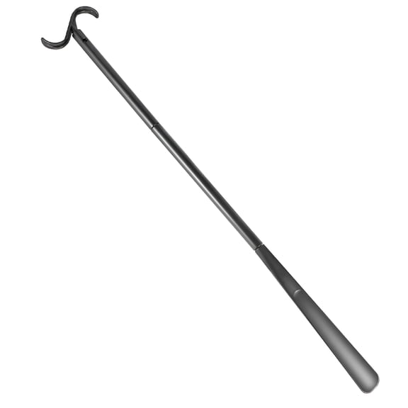 FACEGA Dressing Aid Rod Stick with Shoe Horn and Sock Removal Tool,Adjustable Extendable for Students