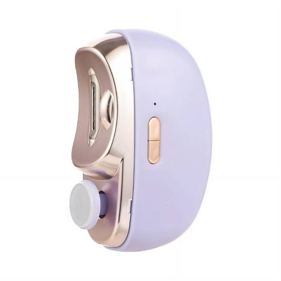 FACEGA Electric Nail Clipper,Two-In-One Grinding and Repair Nail Cutter，Usb Rechargeable With 90 Days of Battery Life Nail Trimmer,Pink