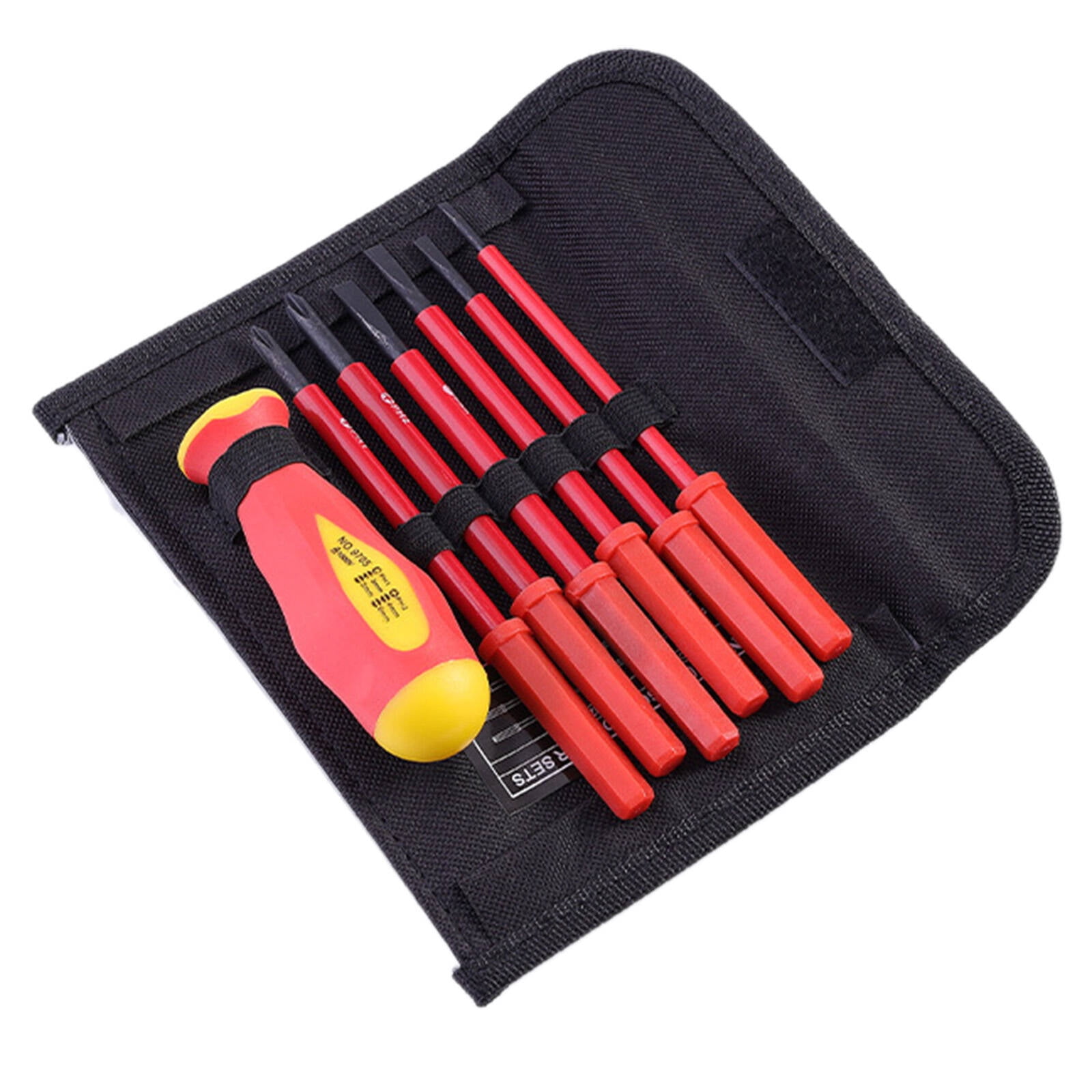 FACEGA Electrician Tools Magnetic Design Insulated Screwdriver Set Versatile Tool Screwdriver Set Style