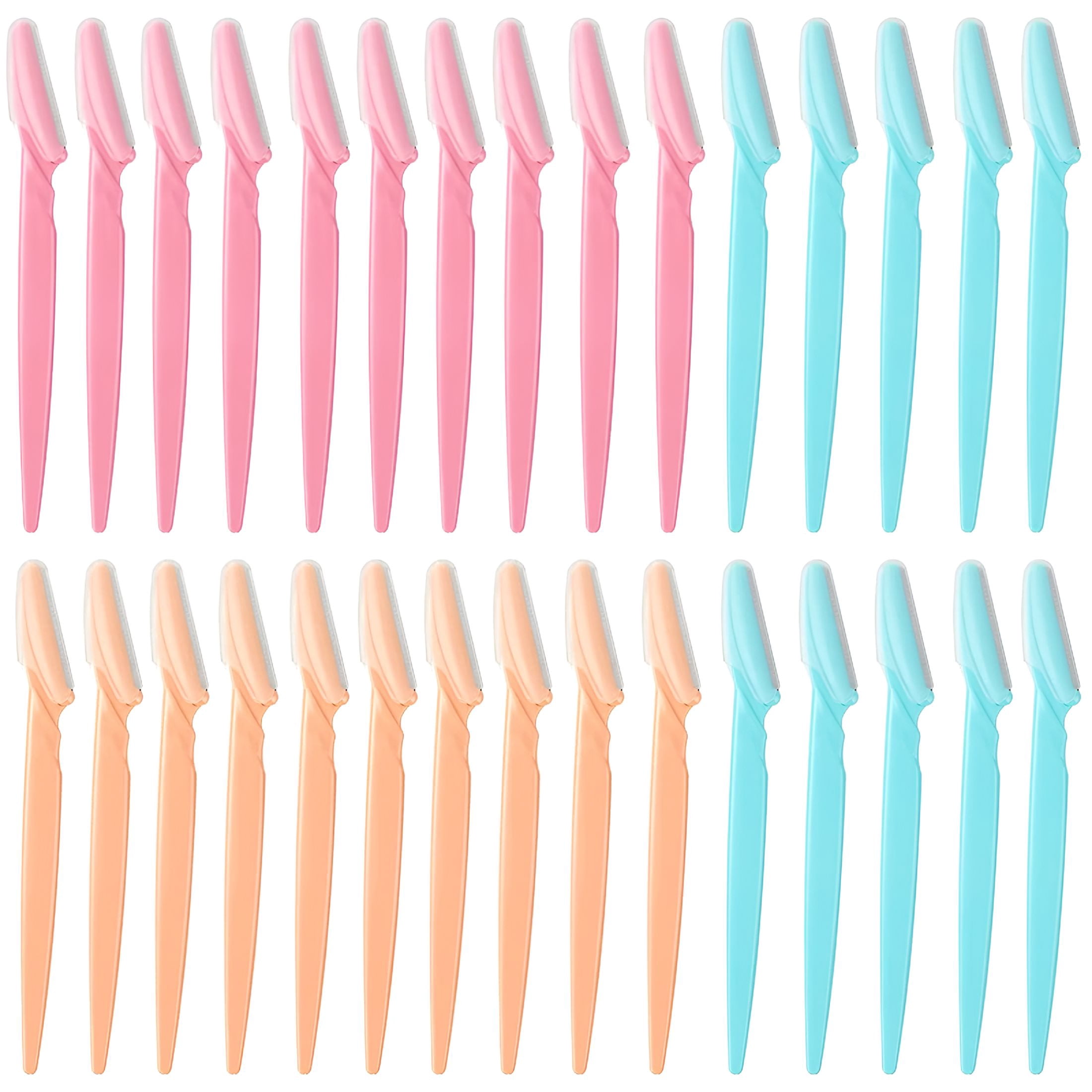 Face Razor Plastic FACEGA Eyebrow Razor,Facial Razor 30 Pcs Eyebrow Shaver for Face,Razors ...