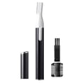 thumbnail image 1 of FACEGA Eyebrow Razor,Removable Washable Blade Eyebrow Shaver,Gentle Razor Simple Operation Womens Face Shavers,Black, 1 of 7