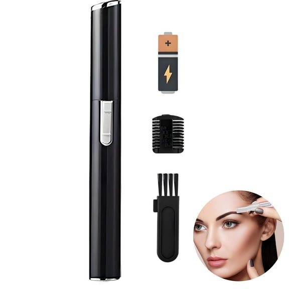 FACEGA Eyebrow Razor,Safe Blade Design Razors for Women,Precise Trimming Gentle on Skin Eyebrow Trimmer,Black