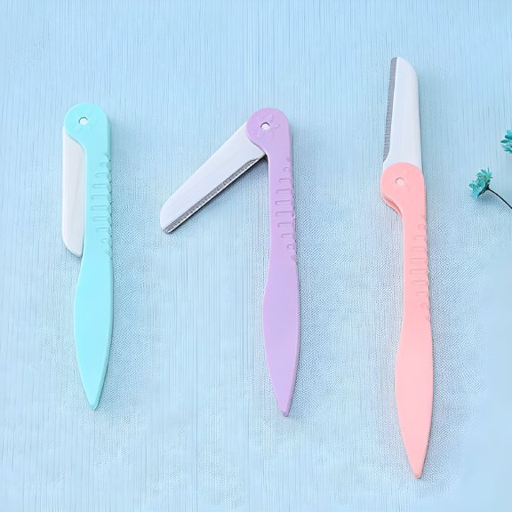 FACEGA Eyebrow Razor and Face Razor for Women and Men,Trimming and Shaping Eyebrows Pack of 3