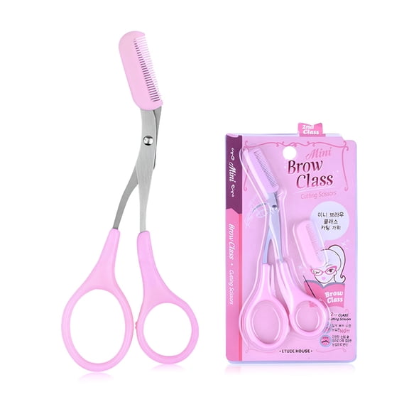 FACEGA Eyebrow Scissors With Comb,Eyebrow Trimmer,Eyelash Hair Scissors,Trimming Scissors,Beauty Tool