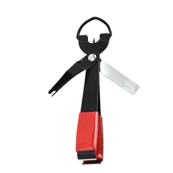FACEGA Fishing Knot Tool,All-in-One Multi-Functional Keychains,Line Cutter,Clipper & Nipper Tackle for Hassle-Free Knot Tying