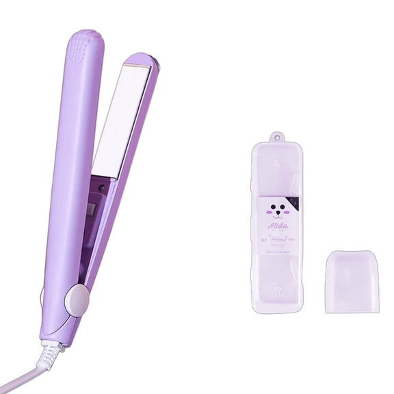 FACEGA Flat Iron Hair Straightener Mini Flat Iron Cordless Hair Straightener,Lavender Purple