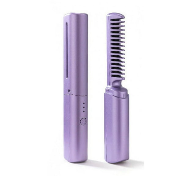 FACEGA Flat Iron Hair Straightener Mini Flat Iron Cordless Hair Straightener,Purple