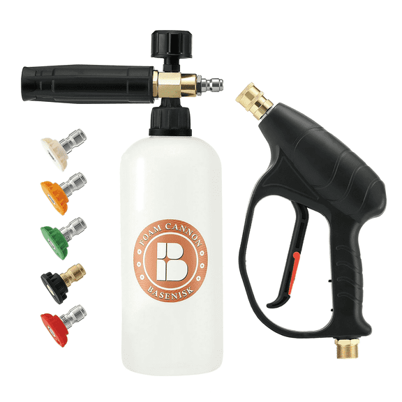 FACEGA Foam Cannon,High-Pressure Cleaning Pressure Washer Gun,Easy Installation Car Wash Foam Gun