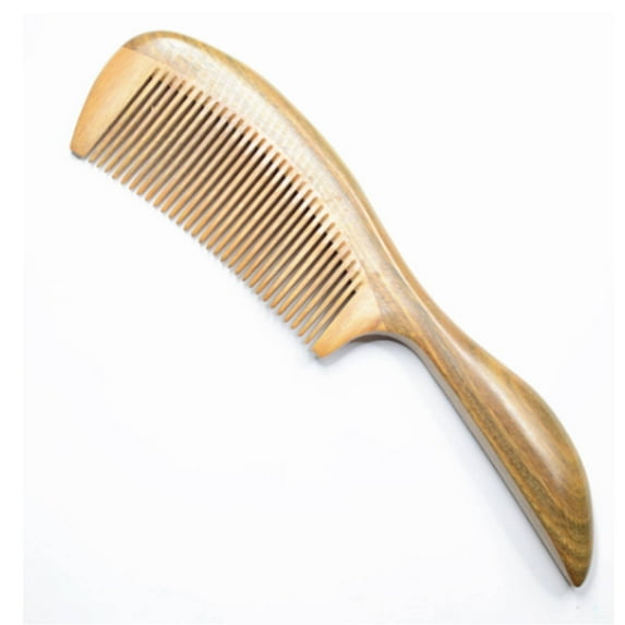 FACEGA Hair Brush Hygienic Scalp Massager Handmade Wooden Hair Brush,Camber