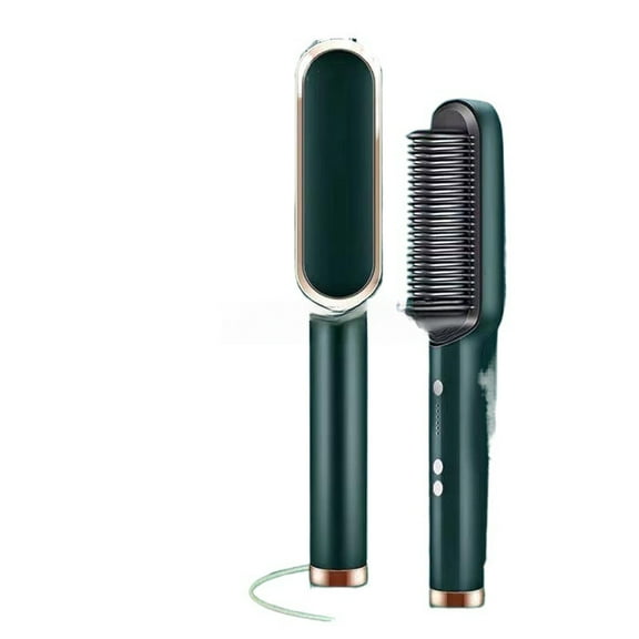 FACEGA Hair Curlers,5 Heat Settings Hair Curler,High-Quality Reusable Material Rollers Hair Curlers,Forest Green