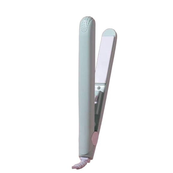 FACEGA Hair Straightener Mini Straightener Flat Iron Ceramic Flat Iron,Green