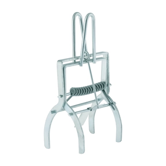 FACEGA Heavy-Duty Mole Trap - Scissor-Style Humane Killer for Lawn or Garden (Galvanized Steel & Easy to Set)
