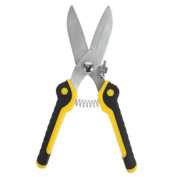 FACEGA Heavy Duty Tin Snips Straight Cut Metal Shears, Stainless Steel Sheet Cutter Tool for Roofing, HVAC, Mechanics and DIY Projects