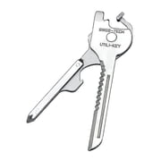 FACEGA In 1 Tool Stainless Steel Utili-key Key Ring Chain Pendant Mini Screwdriver