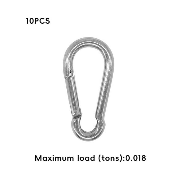 FACEGA Key Chain Rings Applicable to Various Scenarios Keychain Rings No Edges Or Corners No Rust Key Chain Hooks,0.018