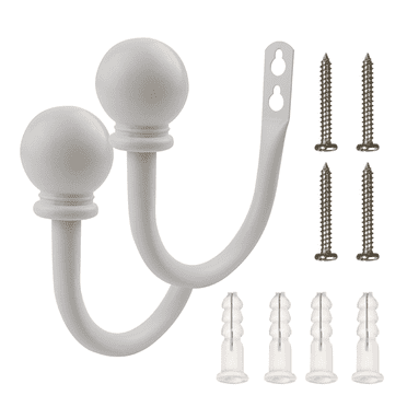 FACEGA Large Carabiners,Long-Lasting Stroller Accessories,Rust-Resistant Convenient Stroller Hangers,White