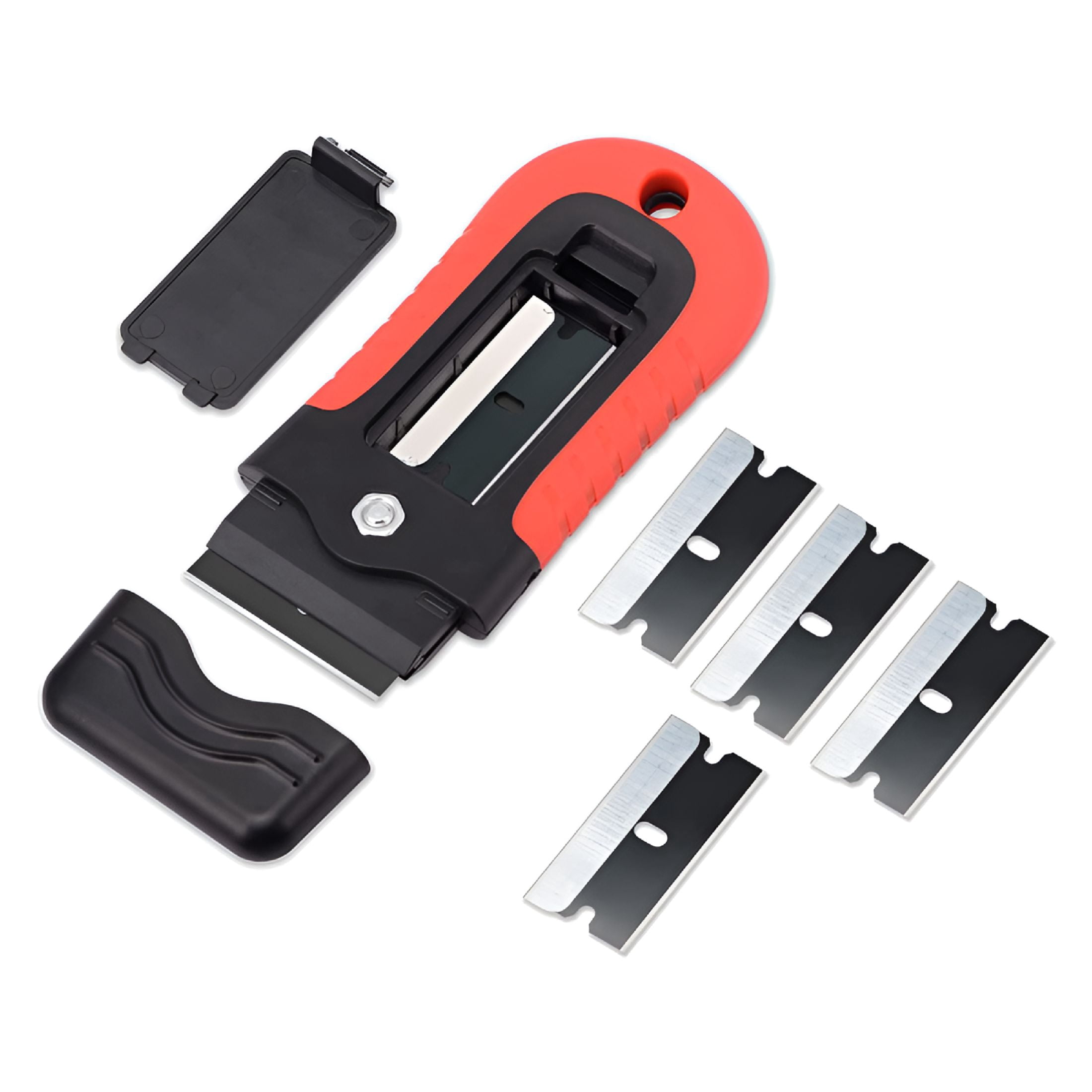 FACEGA Locking Razor Blade Scraper with Safety Cap,Glass Cooktop ...