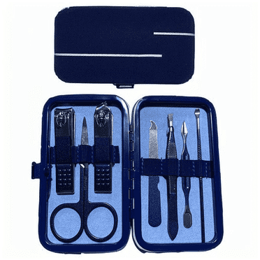 FACEGA Manicure Set,Ideal Solution Nail Clipper Set,Nail Care Difficulty 7 in 1 Toe Finger Nail Clipper,Ingrown Nails Nail Clippers for Men,