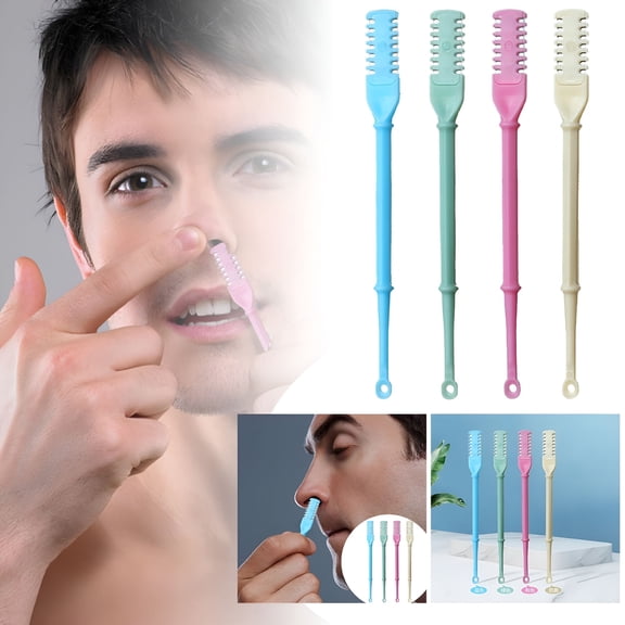 FACEGA Manual Nose Hair Removal-Nose Razor Trimmers-Ear And Nose Hair Trimmer for Men,Nasal Hair Cutter Trimmer for Women
