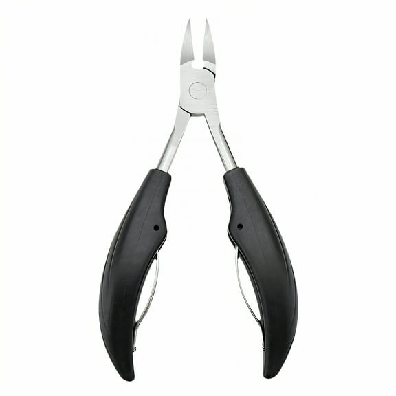 FACEGA Mens Nail Grooming Kit,Stainless Steel Nail Clipper Set,Anti-Slip Nail Care Kit,Black