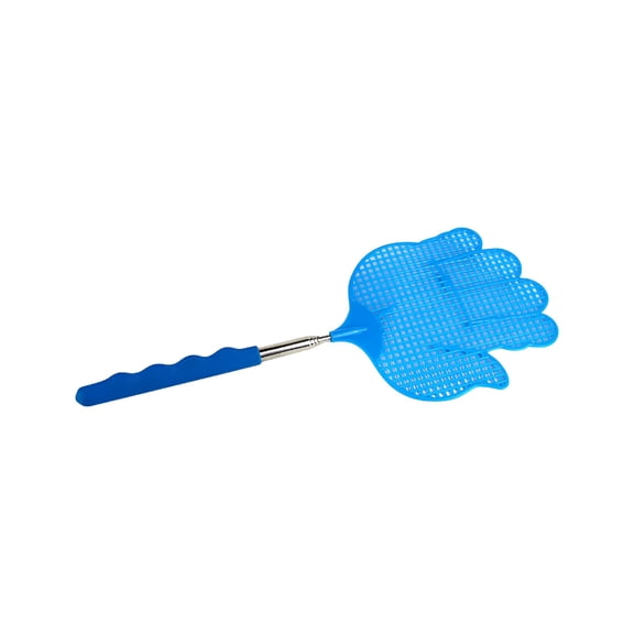 FACEGA Mini Retractable Stainless Steel Fly Swatter,25.6 inches,Durable Manual Pest Control Tool