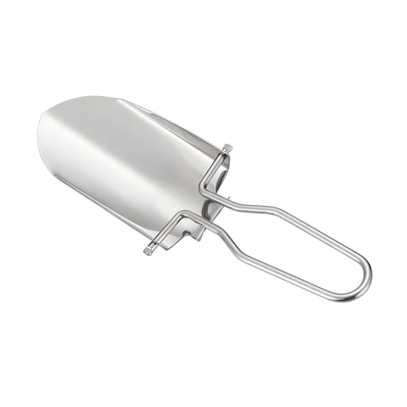 FACEGA Mini Stainless Steel Folding Shovel Outdoor Survival Spade Garden Tool Hiking Trowel
