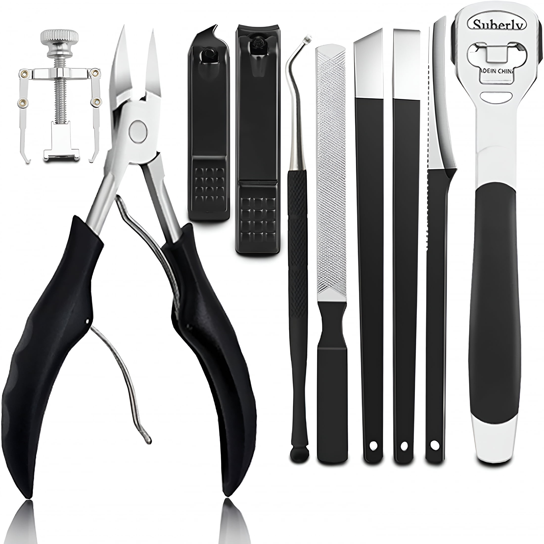 FACEGA Nail Clipper for Seniors Thick Nails Ingrown Toenail Clippers ...